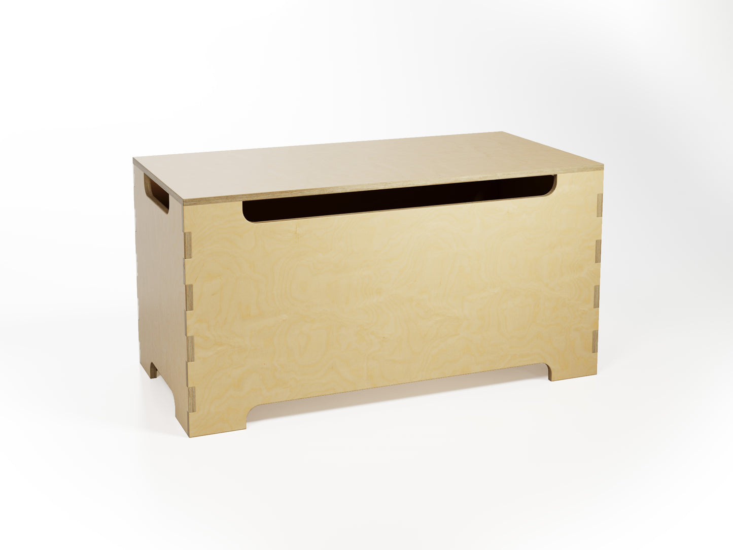 Houten speelgoedkist